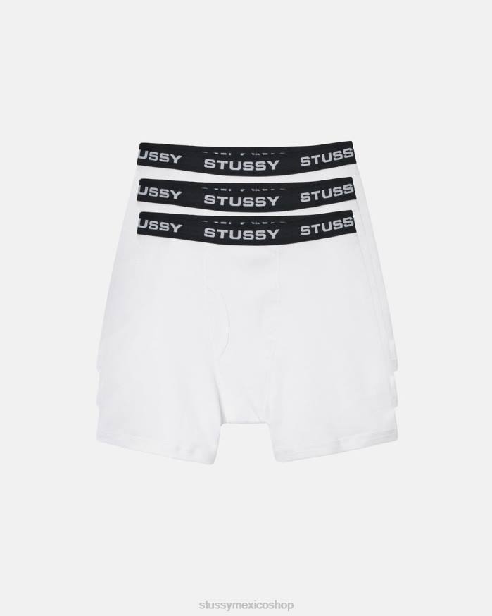 otros calzoncillos boxer - paquete de 3 unisexo blanco STUSSY 64PX448