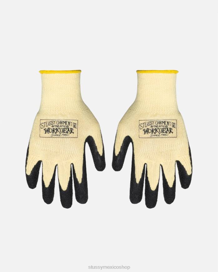 otros guantes de trabajo unisexo amarillo claro STUSSY 64PX425