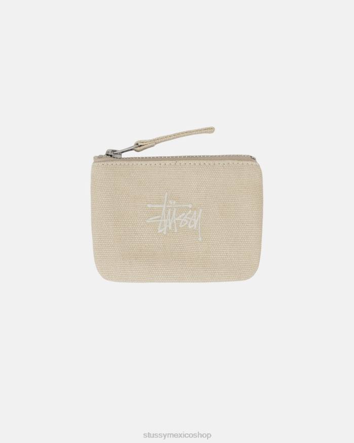 otros monedero de lona unisexo natural STUSSY 64PX446