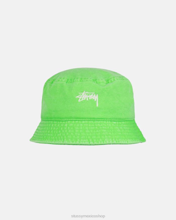 sombreros sombrero de pescador lavado unisexo menta STUSSY 64PX486