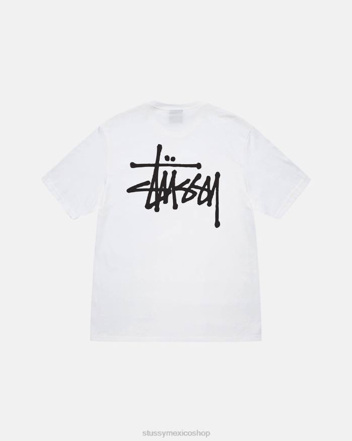 camisetas camiseta básica unisexo blanco STUSSY 64PX2