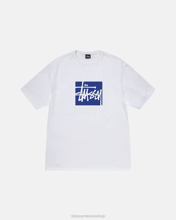 camisetas camiseta de caja de valores unisexo blanco STUSSY 64PX10