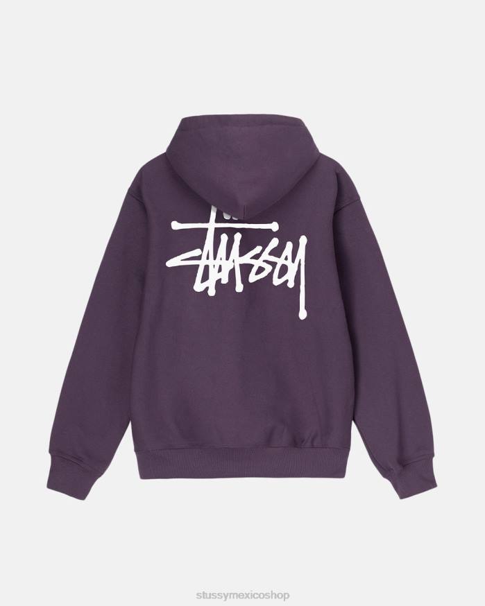 sudores sudadera basica unisexo uva STUSSY 64PX199