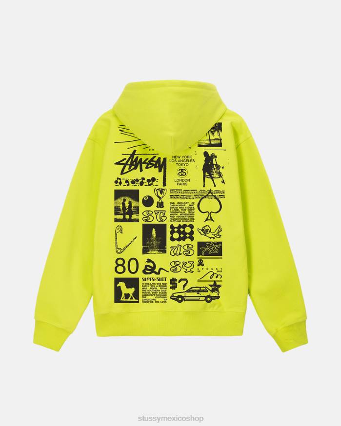 sudores sudadera con cremallera sara unisexo Lima STUSSY 64PX168