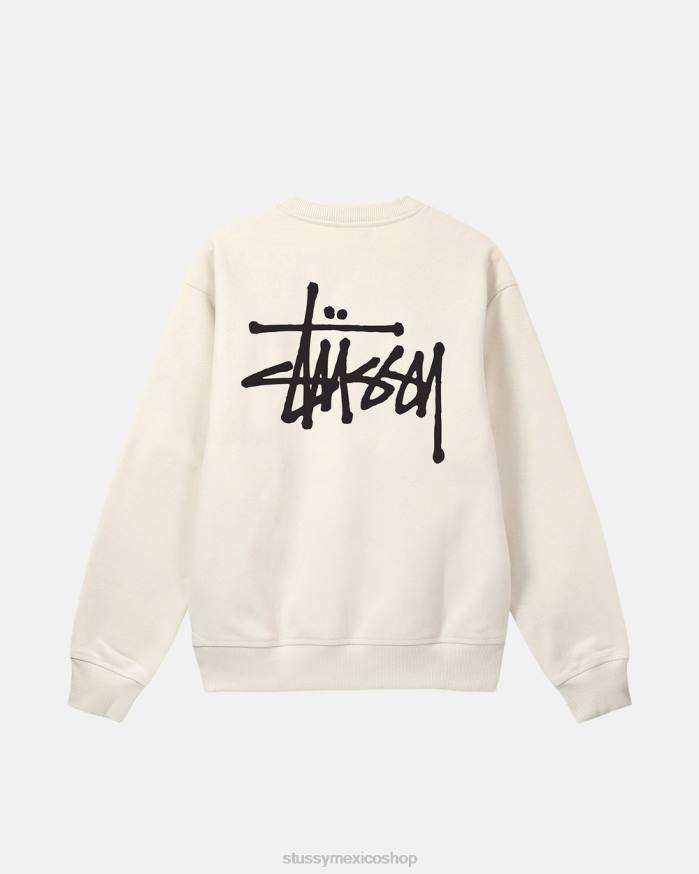 sudores tripulación básica unisexo piedra STUSSY 64PX194