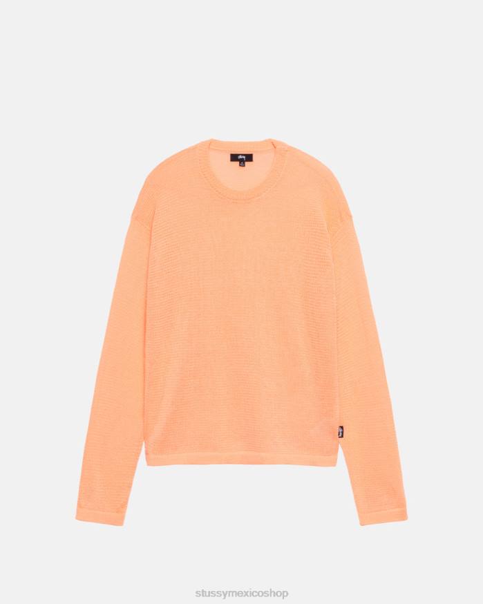 tejidos suéter sensible a la luz unisexo naranja STUSSY 64PX247