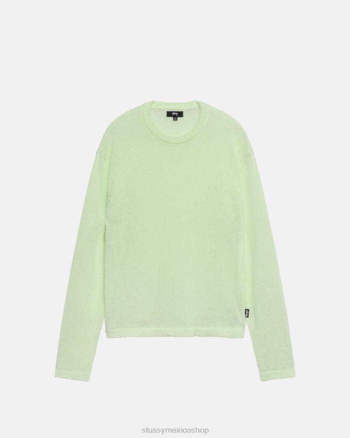 tejidos suéter sensible a la luz unisexo verde STUSSY 64PX248